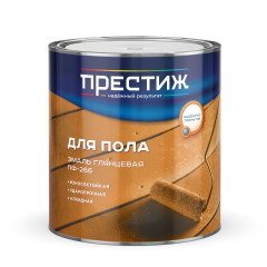 Эмаль ПФ-266 ПРЕСТИЖ жёлто-коричневая 2,8 кг