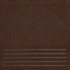Плитка клинкерная напольная 298*298 Каир 4 ступени темно-коричневая (м2) в уп. 1,33 м2