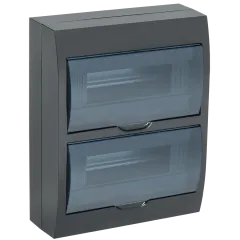 Бокс ЩРН-П-24 модуля навесной пластиковый черный IEK MKP12-N-24-41-K02 (1330859)