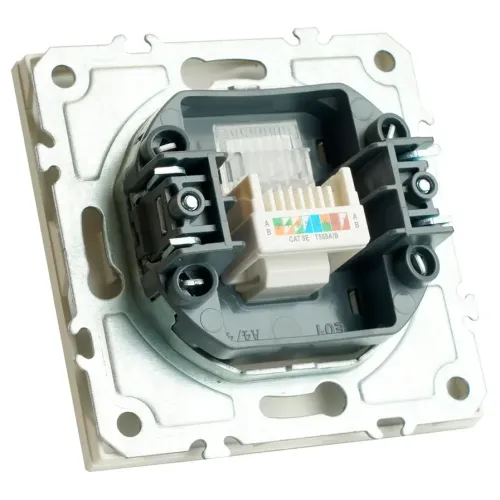 Розетка PC ЭМИЛИ белый RST00-5117-01