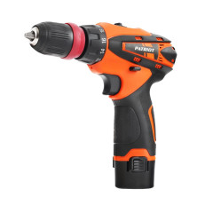 Шуруповерт PATRIOT BR 115Li, 12В, 2Ач, две батареи (*15)