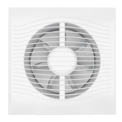 Вентилятор осевой D150 SLIM 6C с обратным клапаном