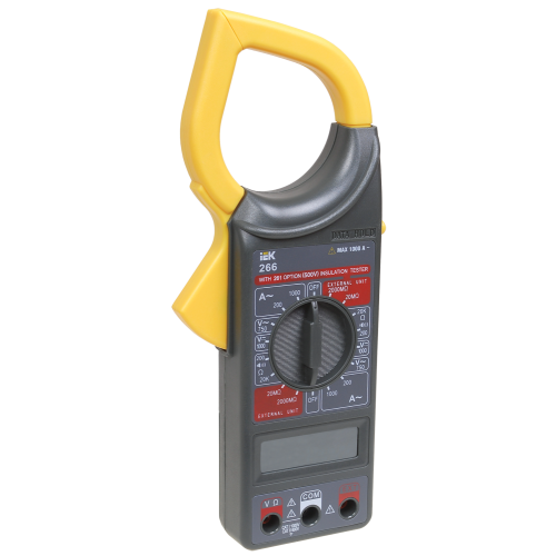 Токоизмерительные клещи  Expert 266 IEK TCM-1S-266 (469863)