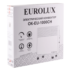 Обогреватель конвекторный EUROLUX ОК EU-1000CH (67/4/31)