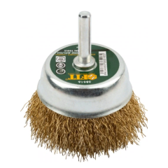 Щетка для УШМ FIT чашка, волнистая 65 мм (39265)