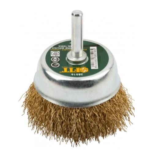 Щетка для УШМ FIT чашка, волнистая 65 мм (39265)