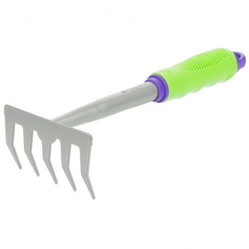 Грабли PALISAD пластиковая рукоятка 5 зубьев 115х275мм (63003)