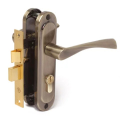 Замок врезной с руч. AVERS 0823/60-С-АВ (05166)