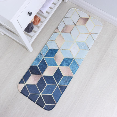 Коврик для ванной 450х1200мм ДОЛЯНА Бурлекс (4280836)