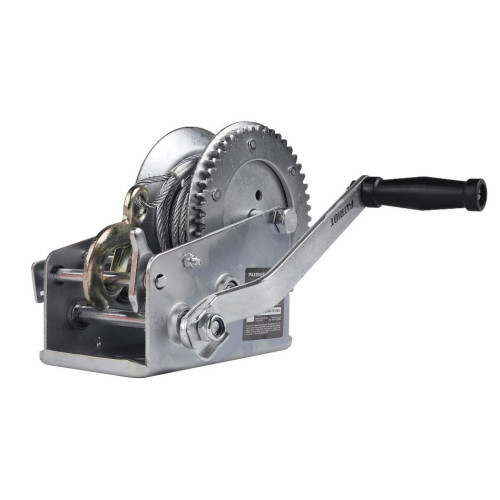 Лебедка барабанная тросовая PATRIOT WH 1500B тяга 1,5т, трос 8м