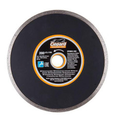 Диск алмазный GEPARD 200x25,4мм (GP0803-200)