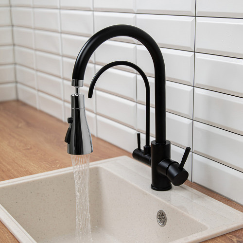 Аэратор для кухонного смесителя, 3 режима (565-026)