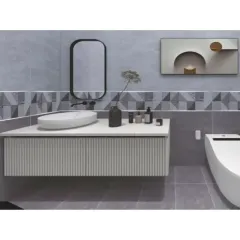 Плитка напольная 450*450*8 Бианор серый (TP453619D)  (в уп. 2.025 м2)