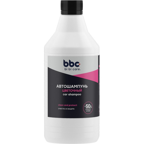 Автошампунь BiBiCare Flower ручной с полирующим эффектом 1000мл (4124)