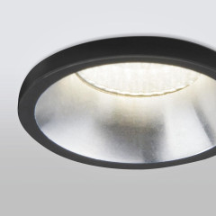 Свет. точ. ES 15269/LED 3W SN/BK сатин/никель/черный(*1)