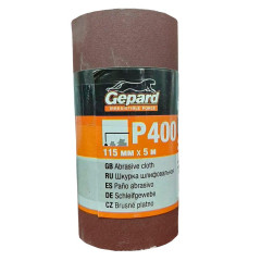 Шлифлист GEPARD 115ммх5м Р400 (GP5010-400)