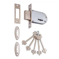 Замок врезной б/руч. FERRE/VETTORE сувальдный 700 CR (12427)