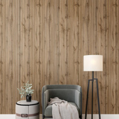 МДФ Реечная STELLA Профиль Стартовый Beats Light Пекан 2700*66,5/61*16 (в уп. 4шт.)