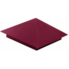 Колпак на столб (RAL 3005 Винно-Красный)