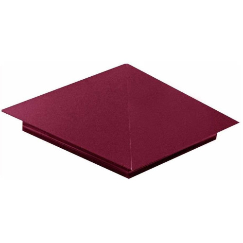 Колпак на столб (RAL 3005 Винно-Красный)