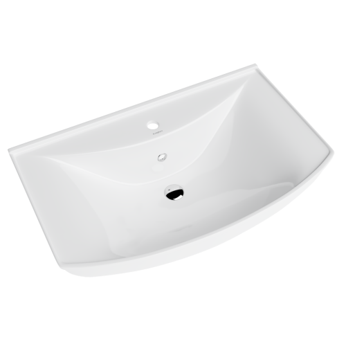 Умывальник мебельный 65 Стиль с отв., белый