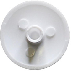 Заглушка мебельная для эксцентрика №23 белый(ЦБ004771)