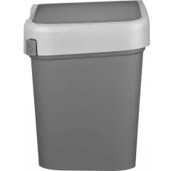 Контейнер для мусора SMART BIN серый 25л (845519)