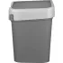 Контейнер для мусора SMART BIN серый 25л (845519)