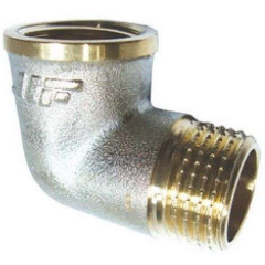 Уголок латунный ф 3/4