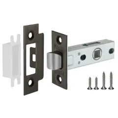 Защелка межкомн. PUNTO METL45-8 ( L45-8) GR графит (36935)