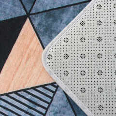 Коврик для ванной 450х1200мм ДОЛЯНА Грэй (4568725)