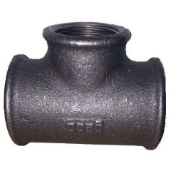 Тройник чугунный ф 32 г/г/г