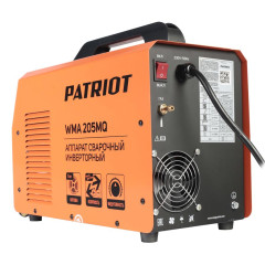 Аппарат сварочный  п/а PATRIOT WMA 205MQ (MIG/MAG/MMA) (*20)