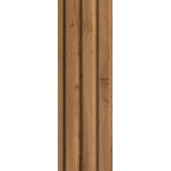 МДФ Реечная STELLA Beats Light Пекан 2700*119/110*16 (в уп. 4шт.)