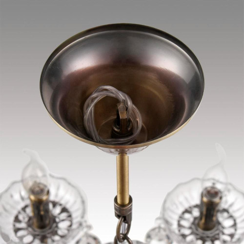 Светильник LUMION CLASSI 8190/8 LN25 8*40W E14 античная бронза