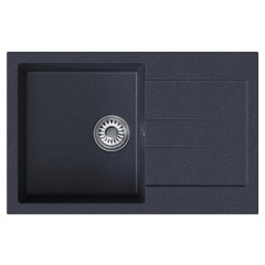 Мойка комп. MIXLINE ML-GM31 500х770x190мм, антрацит, сифон