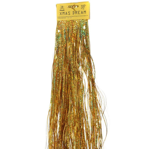 Мишура-дождик Xmas Dream 100х20см, золото (279333)