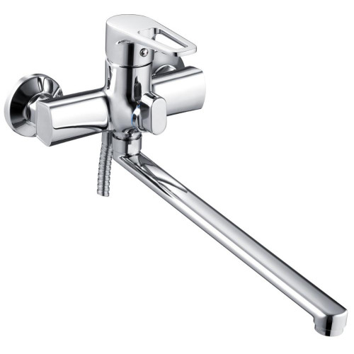 Смеситель для ванны G-LAUF ZDN7-A183, ф 40, плоский излив