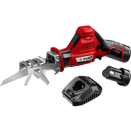 Акк Пила сабельная ЗУБР СПЛ-125-22, 12В, 2Ач