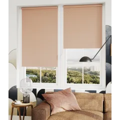 Рулонные жалюзи Лестер 72,5*175 пудра