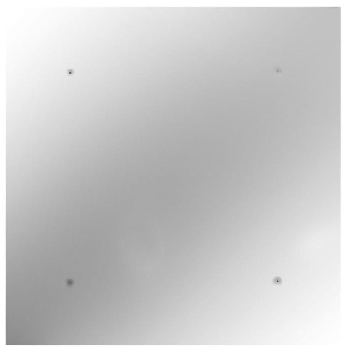 Экран защитный 500*500мм зерк.нерж. (Феррум)