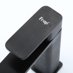 Смеситель для умывальника FRAP F10202-6 чёрный