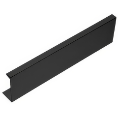 Ручка мебельная профильная PN011 03 128/196мм черный матовый(КА-1041674)