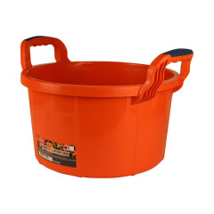 Ведро пластик DECOR УДАРОПРОЧНОЕ с ручками 20 л (670-1120)