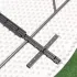 Мебель садовая Green Days Марьяна MAX 180х180х74см круглый стол+6 стульев, пластиковая столешница, белый (354923)
