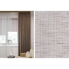 Рулонные жалюзи Меланж 66*175 цвет бежевый