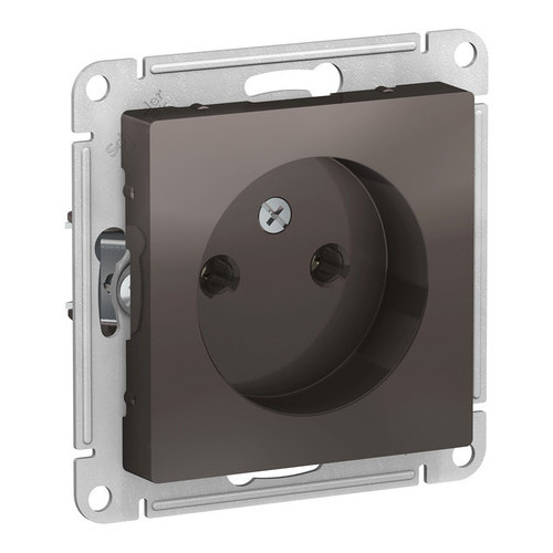Розетка 2P AtlasDesign мокко SchE ATN000641