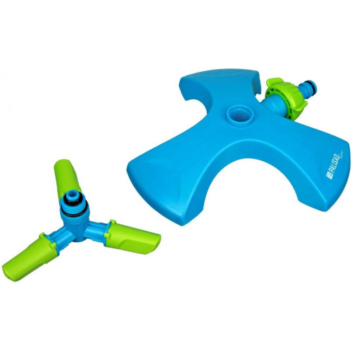 Разбрызгиватель Palisad вращающийся с тремя лопостями, утяжеленная база (65806)