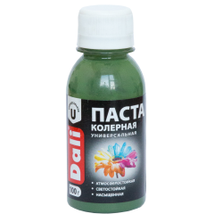 Паста колерная DALI универсальная ОЛИВКОВЫЙ 0,1кг