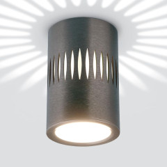 Светильник накладной ES DLS026 7W 4200K графит